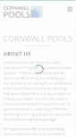 Mobile Screenshot of cornwallpools.co.uk